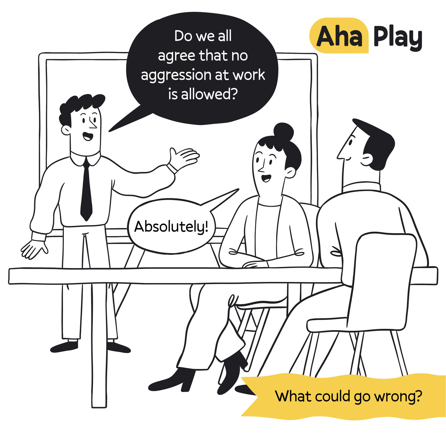 Absolutely No Aggression — panel 1