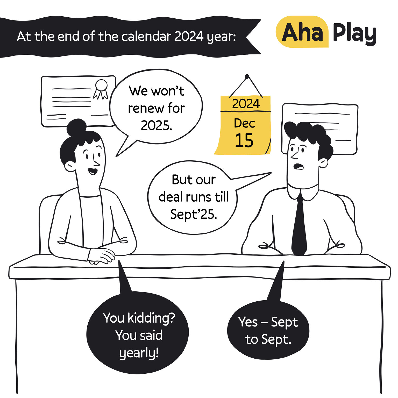 Yearly. Obviously. — illustration 2