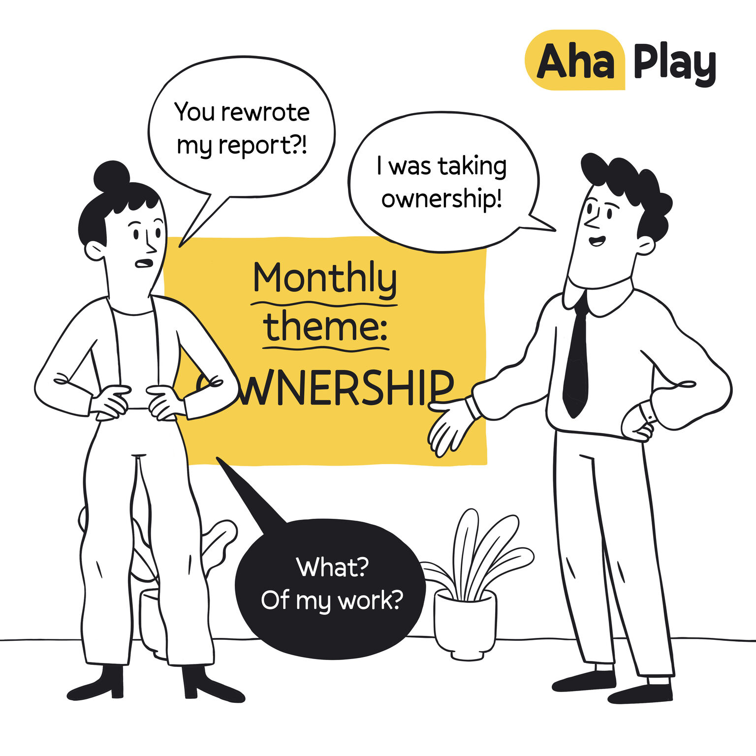 Whose Work Is It? — panel 2